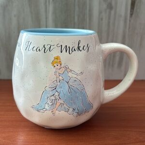 Disney Princess Cinderella the Magic Begins Organic Egg Mug Light Blue 16 oz